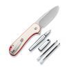 Ніж Civivi Elementum II Button Lock + StellarQuill Pen (Комплект) (C23049) зображення 2