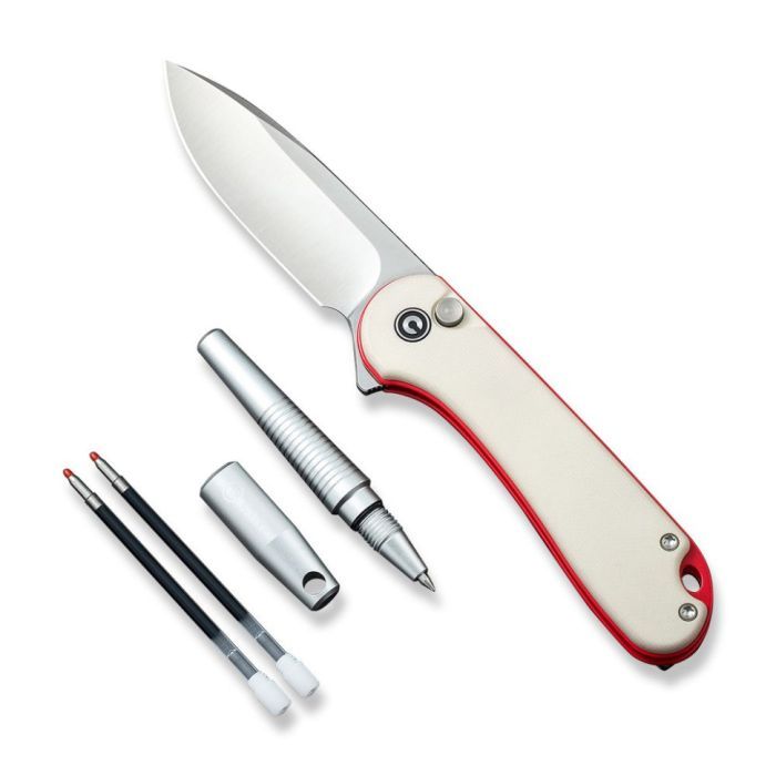 Ніж Civivi Elementum II Button Lock + StellarQuill Pen (Комплект) (C23049) зображення 3