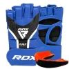 Перчатки для MMA RDX Aura Plus T-17 Blue/Black M (GGR-T17UB-M+)