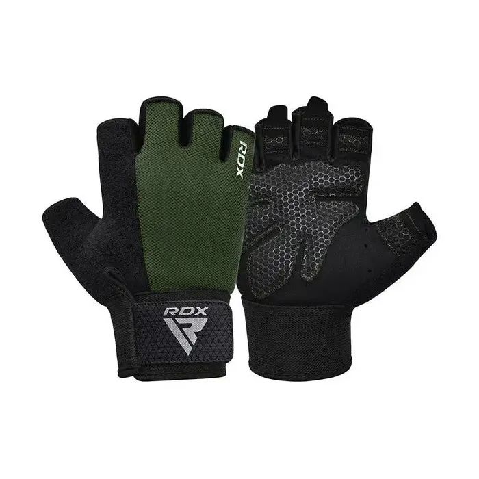 Перчатки для фитнеса RDX W1 Half Gray Plus XL (WGA-W1HG-XL+) изображение 2
