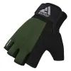 Перчатки для фитнеса RDX W1 Half Army Green Plus XL (WGA-W1HA-XL+) изображение 4