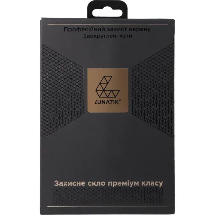 Скло захисне Lunatik Premium Tempered Glass 2.75D Black for iPhone 14 (1015892)