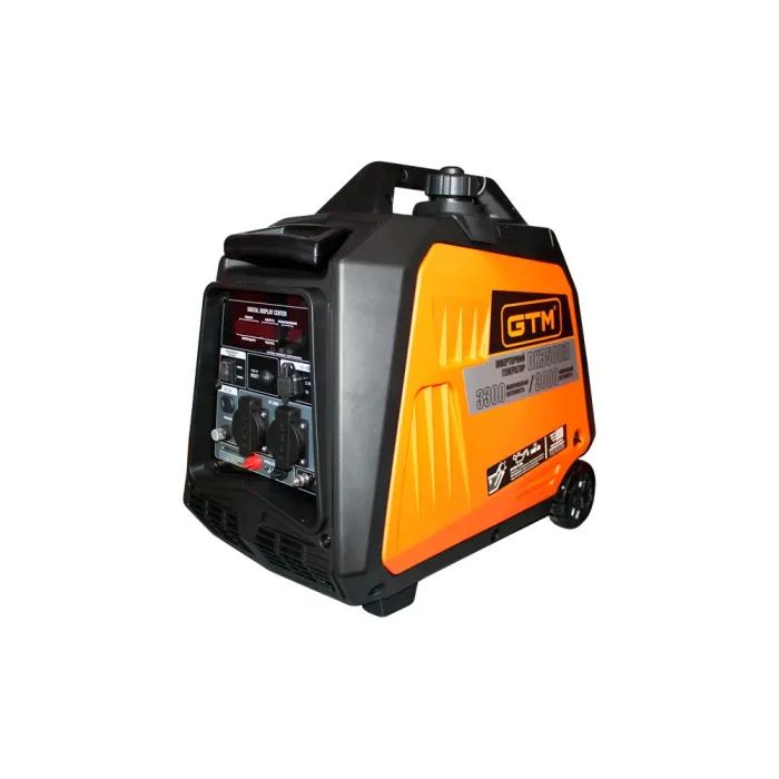 Генератор GTM инверторный DK3500iA 3,3kW(макс)/3,0kW(ном), руч. (DK3500iA) изображение 2