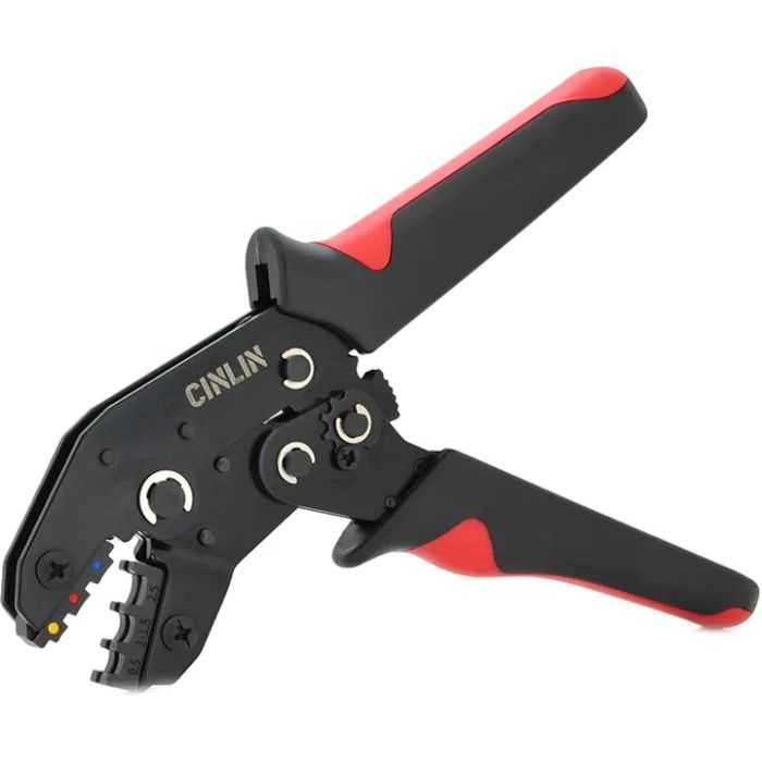 Затискач для клем Voltronic SN-02C 0.25-2.5mm2, Black-red (SN-02C)
