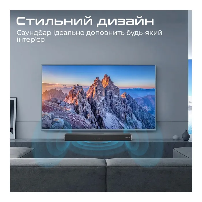 Акустична система Promate CastBar-120 Black (castbar-120.black) зображення 6