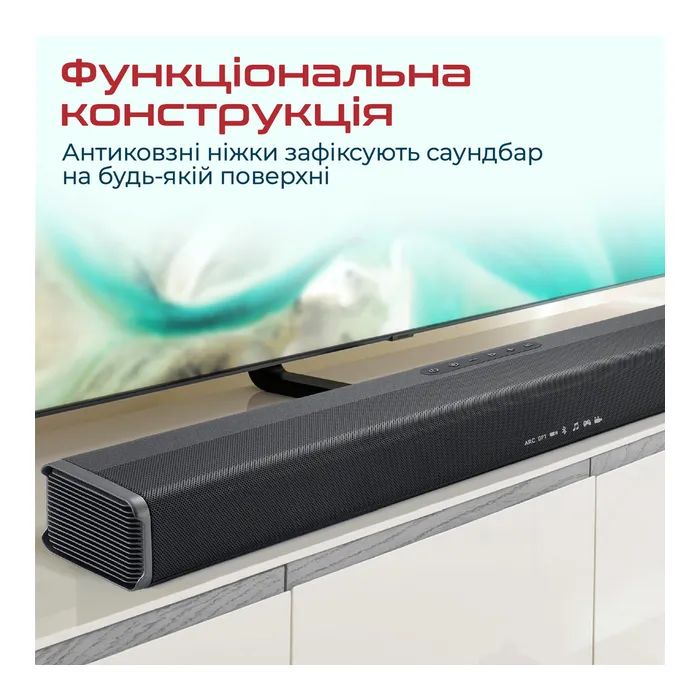 Акустична система Promate CastBar-120 Black (castbar-120.black) зображення 7