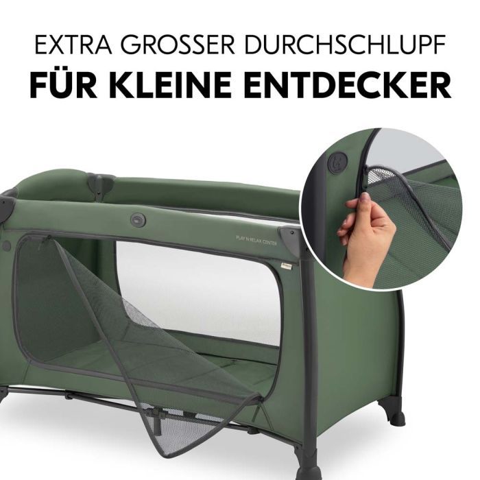 Детский манеж Hauck Play N Relax Dark Green (60015-3) изображение 2