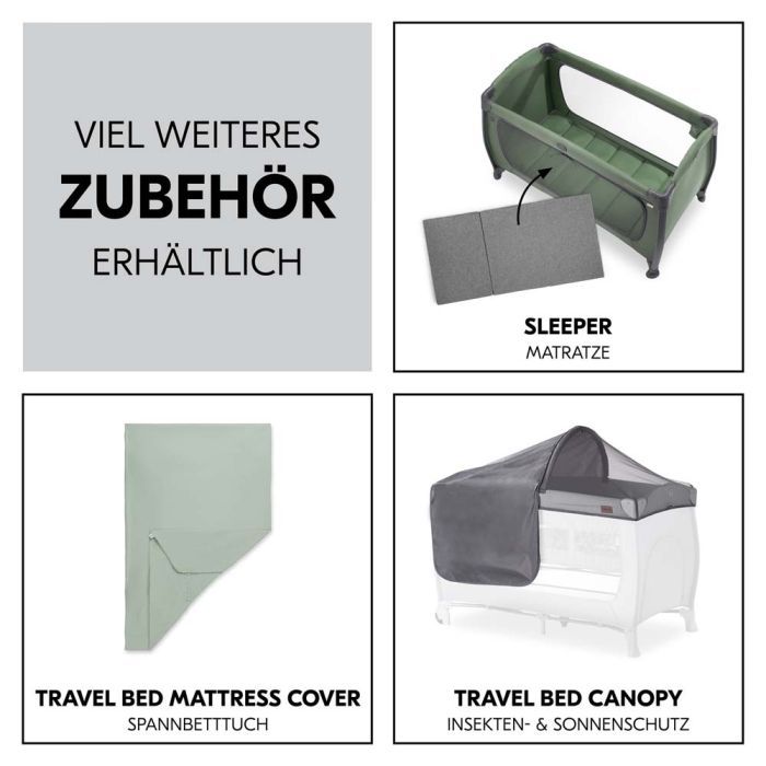 Детский манеж Hauck Play N Relax Dark Green (60015-3) изображение 7
