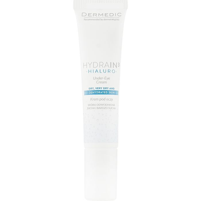 Крем для кожи вокруг глаз Dermedic Hydrain 3 Hialuro Under-Eye Cream 15 мл (5906739783175) изображение 2