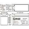 Батарея до ДБЖ Long 12В 7.2 Ач (WP7.2-12) (WP7.2-12A) зображення 2