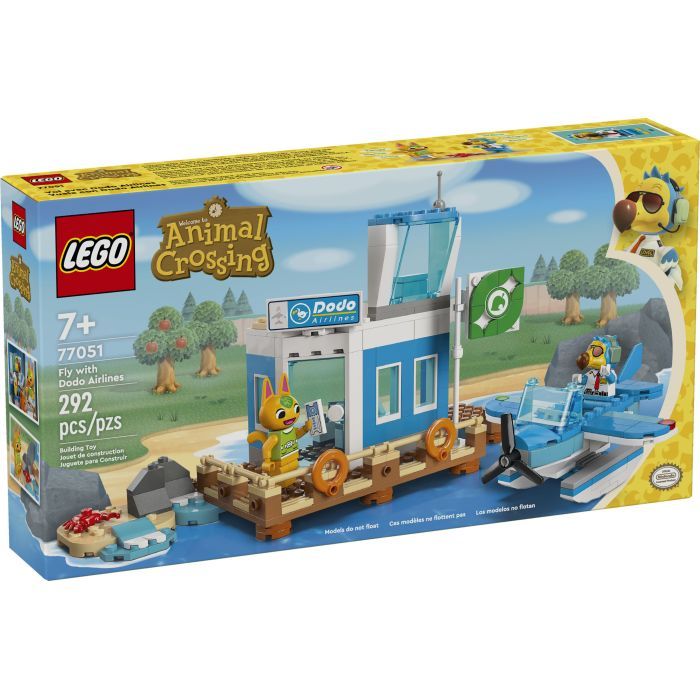 Конструктор LEGO Animal Crossing Летайте с Dodo Airlines (77051)