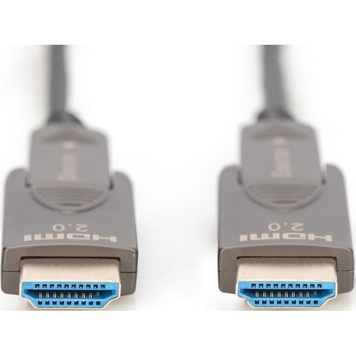 Кабель мультимедійний HDMI to HDMI 10.0m 4K AOC Digitus (AK-330127-100-S) зображення 2