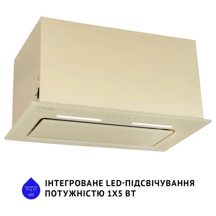 Витяжка кухонна Minola HBI 6873 WH GLASS 1200 LED Line зображення 7