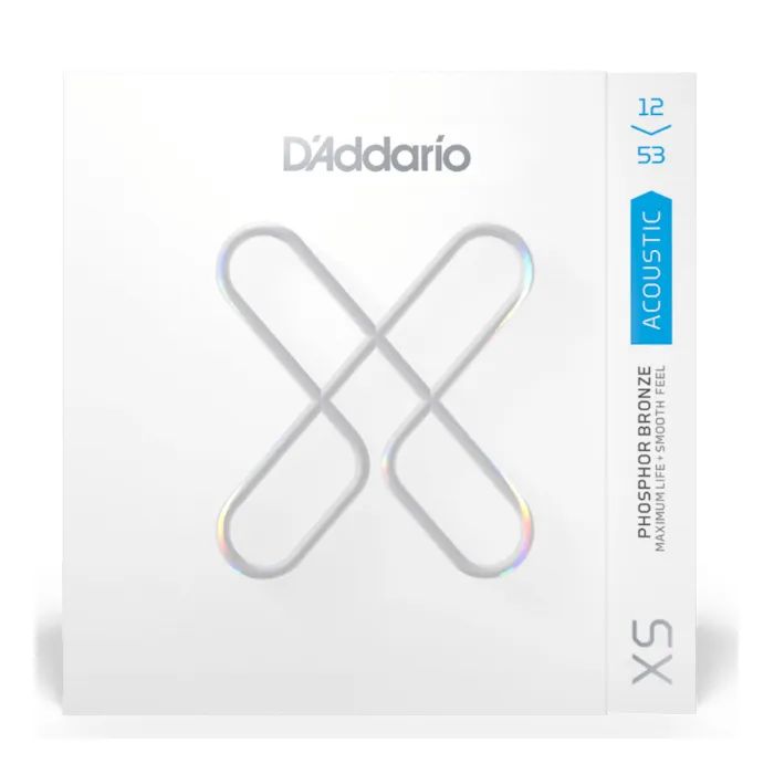 Струны для гитары D'Addario XS Phosphor Bronze Light (12-53) (XSAPB1253)