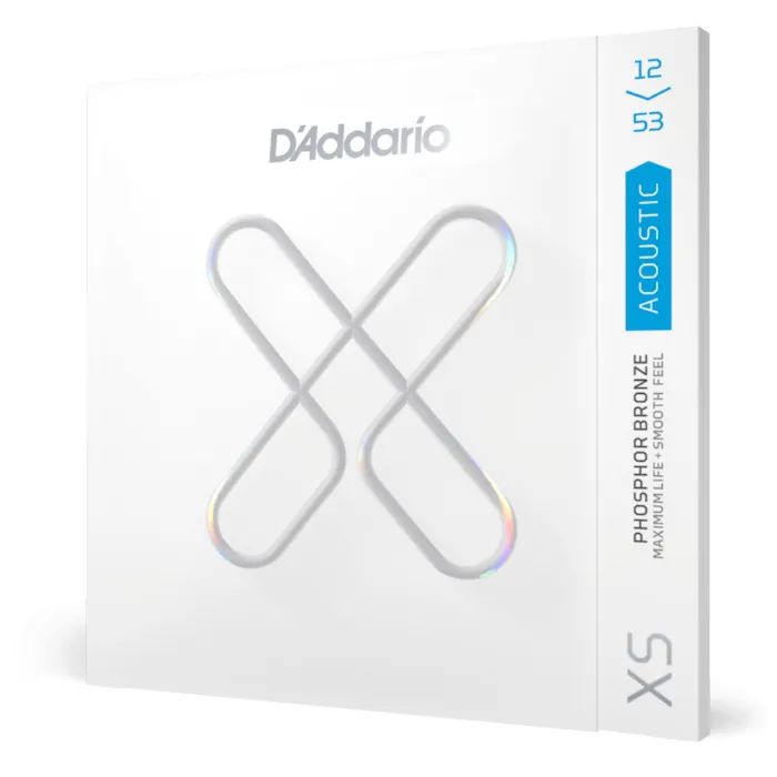 Струны для гитары D'Addario XS Phosphor Bronze Light (12-53) (XSAPB1253) изображение 2