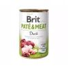 Вологий корм для собак Brit Care Pate and Meat для дорослих собак з качкою (8595602557424)