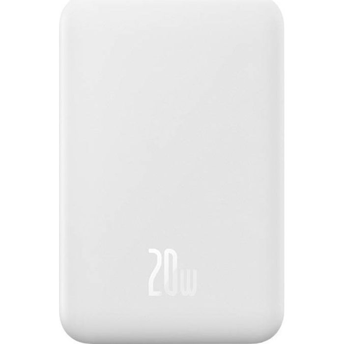 Батарея универсальная Baseus Magnetic Mini 20000mAh 20W, White (P10022102212-01 / PPCXM20)