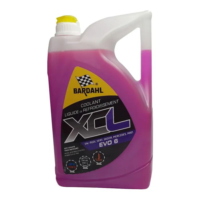 Антифриз BARDAHL G12++ XCL Evo LIQUIDE DE REFROIDISSEMENT 5 л (36653)