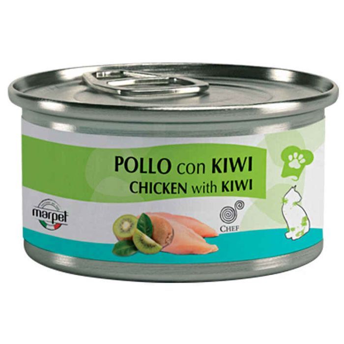 Консерви для котів Marpet Aequilibria Chef Курка з Ківі 80 г (GN46/080)