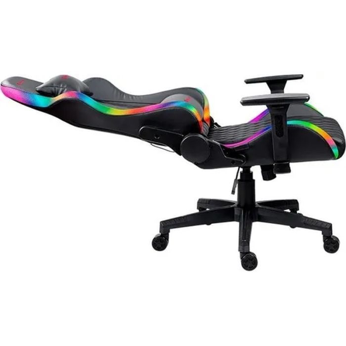 Кресло игровое Xtrike ME Advanced Gaming Chair GC-907 RGB Black/Red (GC-907) изображение 5