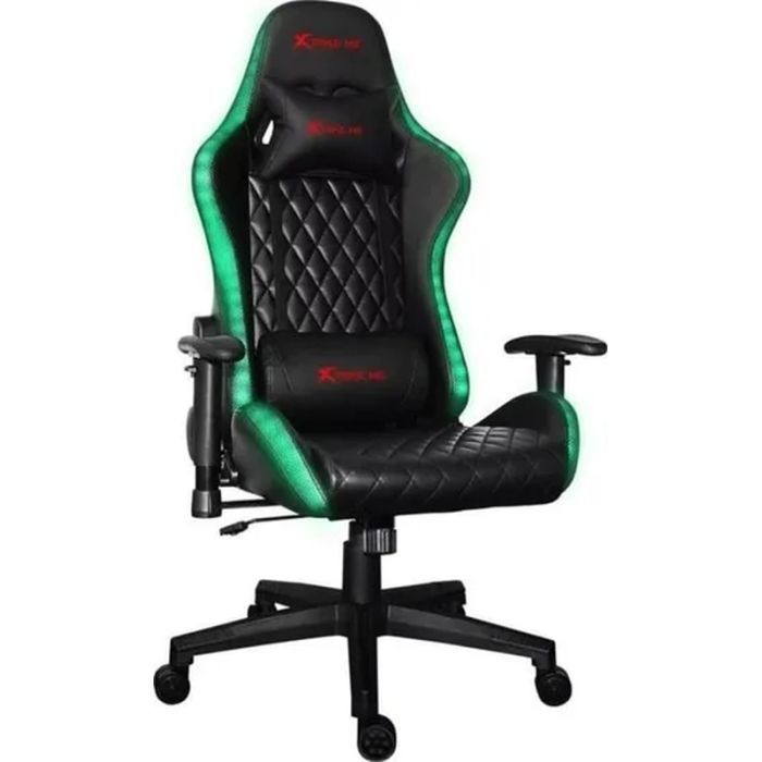 Кресло игровое Xtrike ME Advanced Gaming Chair GC-907 RGB Black/Red (GC-907) изображение 7