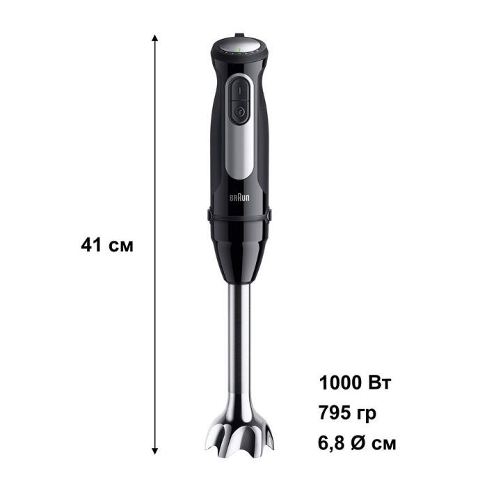Блендер Braun MQ 55236 MBK зображення 3