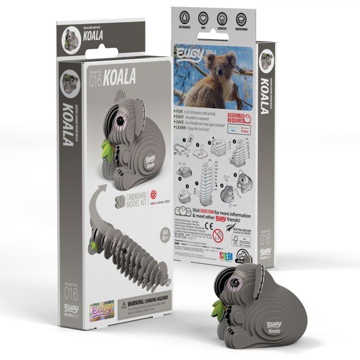 Пазл Eugy 3D Зоопарк Коала (XEG-016) зображення 4