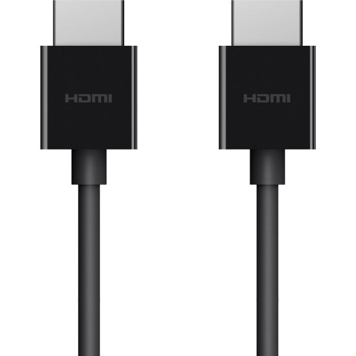 Кабель мультимедійний HDMI to HDMI 2.0m v2.1 High Speed Ethernet Belkin (AV10175BT2MBKV2)