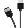Кабель мультимедійний HDMI to HDMI 2.0m v2.1 High Speed Ethernet Belkin (AV10175BT2MBKV2) зображення 7