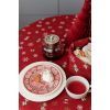 Скатерть Прованс Колокольчики на красном Dх136 см (036868) изображение 6