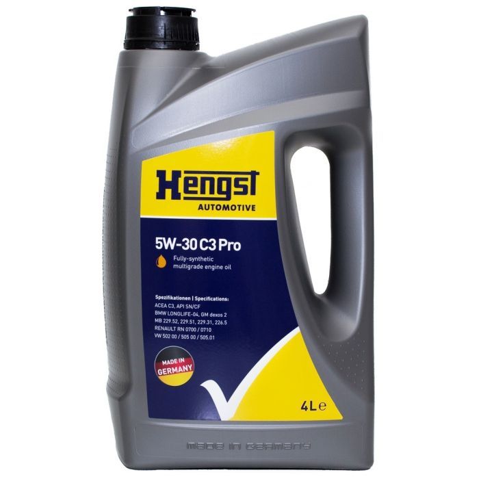 Моторное масло HENGST 5W-30 A5/B5 Pro, 4л (1116800000)