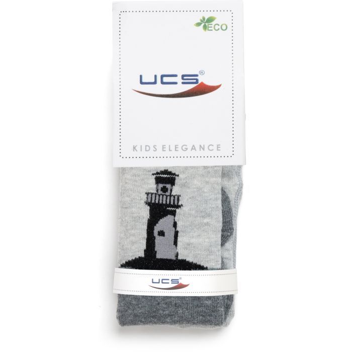 Колготки детские UCS Socks с корабликом (M0C0301-1439-86Bbluegray)