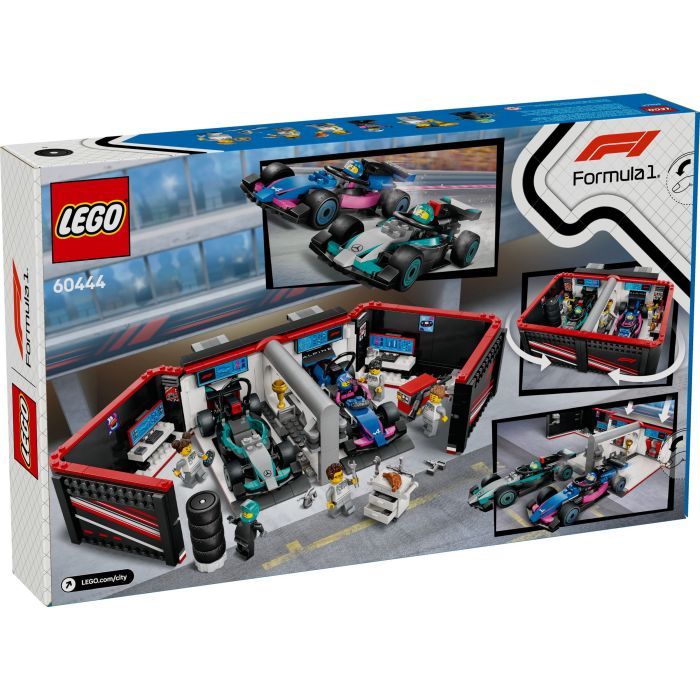 Конструктор LEGO City Гараж F1 та автомобілі Mercedes-AMG і Alpine (60444) зображення 7