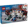 Конструктор LEGO City Гараж F1 та автомобілі Mercedes-AMG і Alpine (60444)