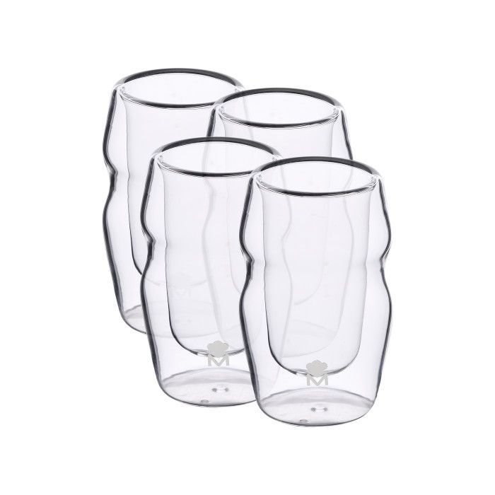 Набір чарок MasterPro Mixology з подвійними стінками 50 мл, 4 шт (BGMP-20201)