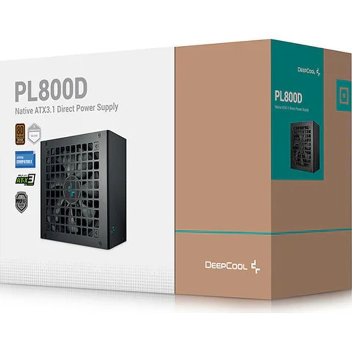 Блок питания Deepcool 800W PL800D (R-PL800D-FC0B-EU-V2) изображение 5