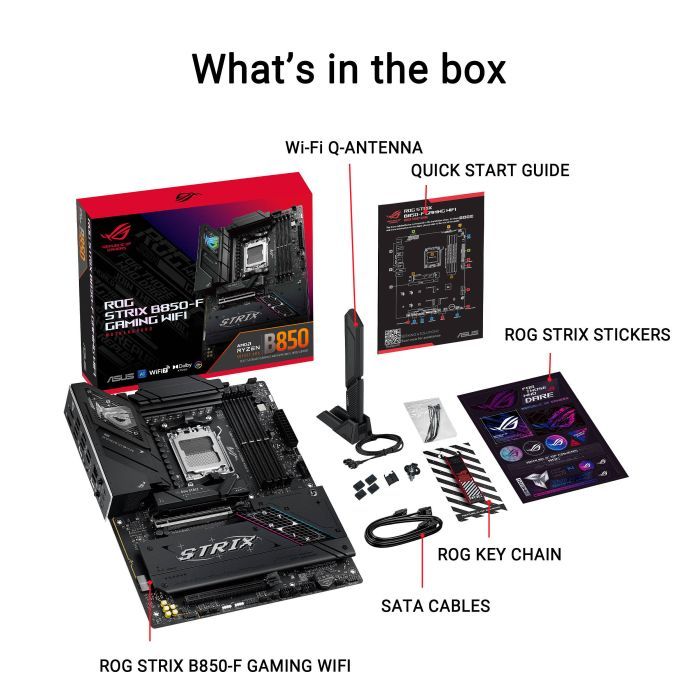 Материнская плата ASUS ROG STRIX B850-F GAMING WIFI изображение 12