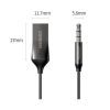 FM модулятор Ugreen Bluetooth 5.0 Aux with mic CM309 UGREEN Black (70601) зображення 4