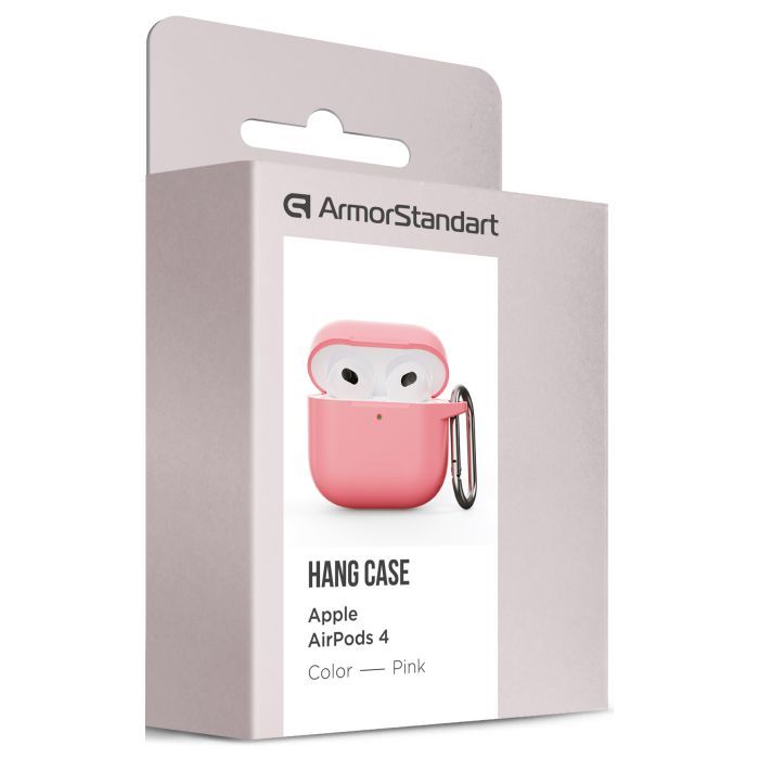 Чохол для навушників Armorstandart Hang Case для Apple AirPods 4 Lavender (ARM81282) зображення 3