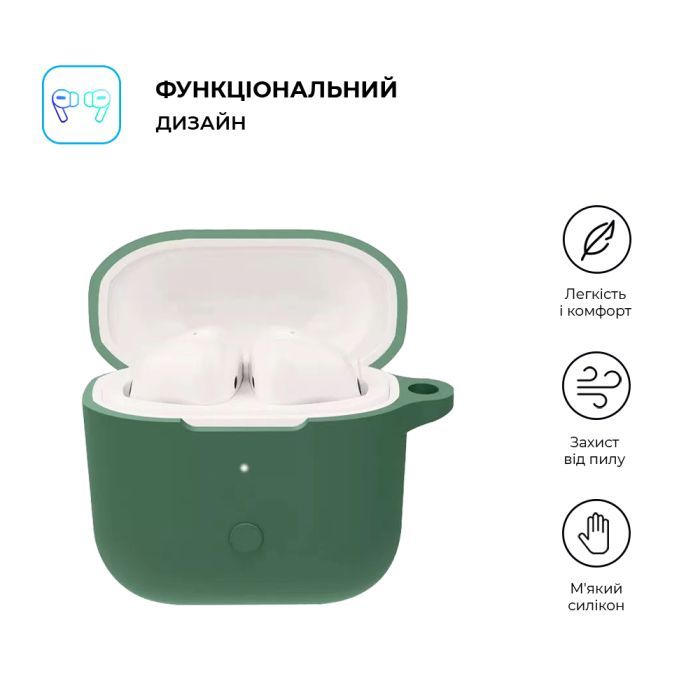 Чехол для наушников Armorstandart Hang Case для Xiaomi Redmi Buds 3 Red (ARM67081) изображение 2