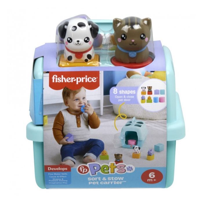 Розвиваюча іграшка Fisher-Price Сортер Переноска з тваринками (HTW93) зображення 10