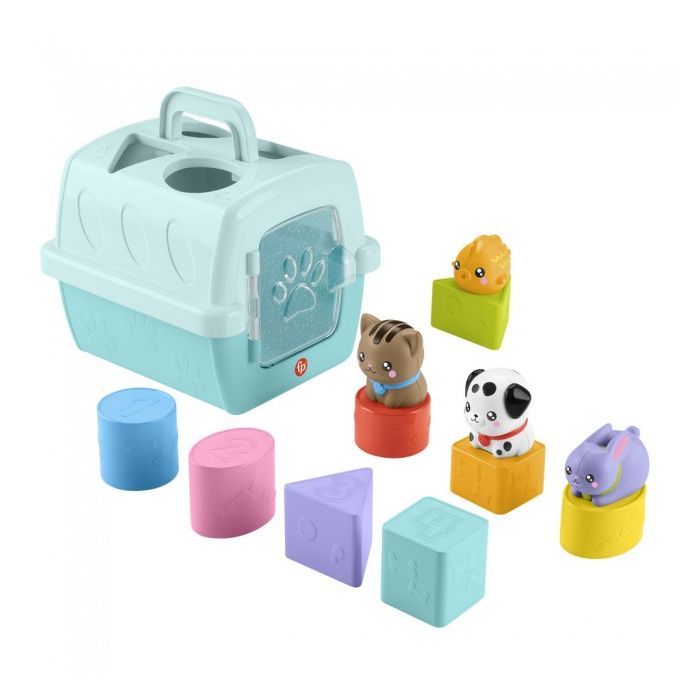 Розвиваюча іграшка Fisher-Price Сортер Переноска з тваринками (HTW93)