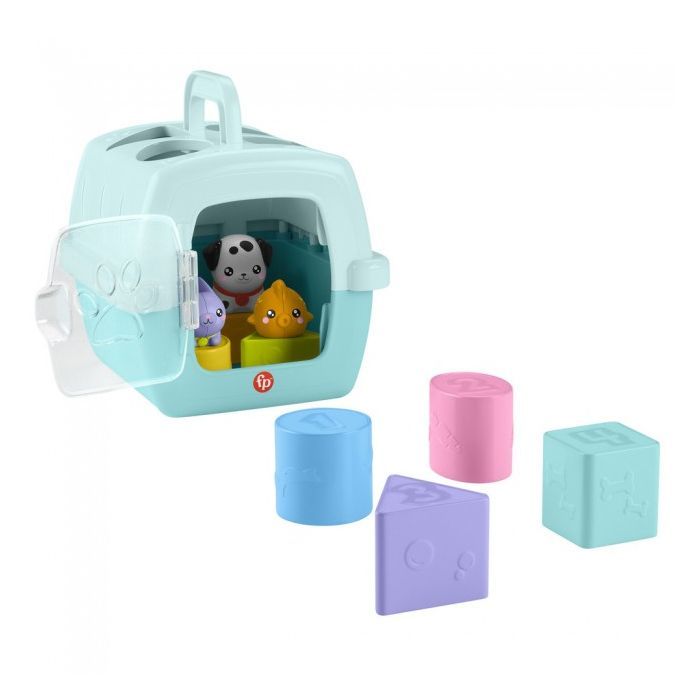 Розвиваюча іграшка Fisher-Price Сортер Переноска з тваринками (HTW93) зображення 2