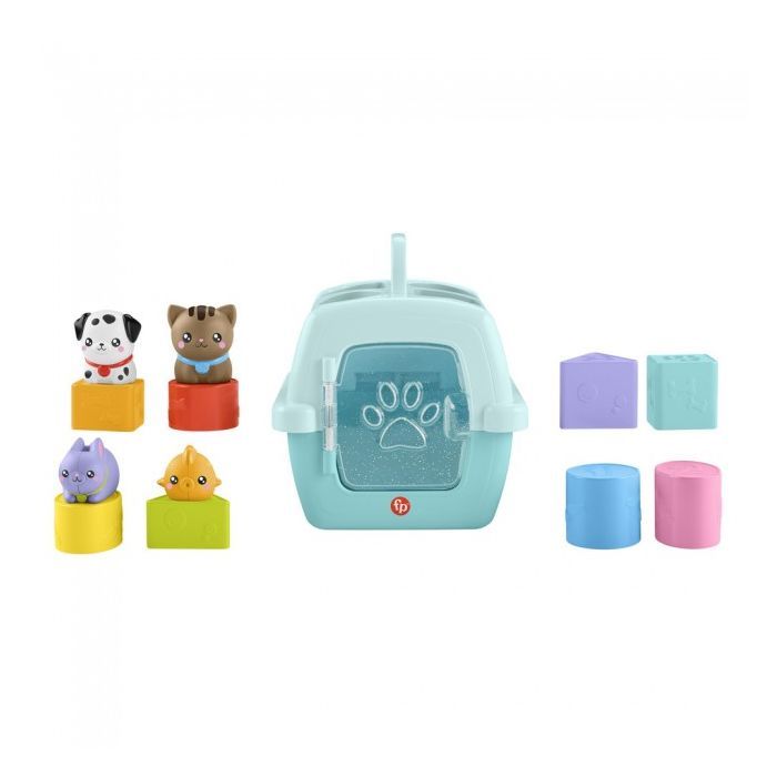 Розвиваюча іграшка Fisher-Price Сортер Переноска з тваринками (HTW93) зображення 3