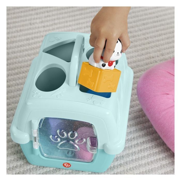 Розвиваюча іграшка Fisher-Price Сортер Переноска з тваринками (HTW93) зображення 4