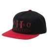Кепка Jinx Diablo II Resurrected - Hell to Pay Snap, Black/Red (JINX-12120)