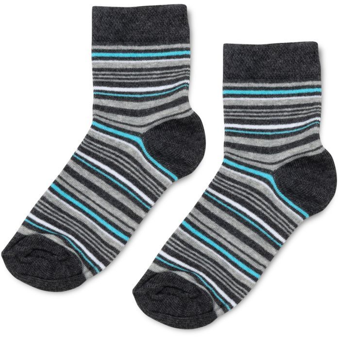 Шкарпетки дитячі UCS Socks у смужку (M0C0101-1223-3B-gray)