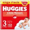 Подгузники Huggies Little Movers 3 (4-9 кг) M-pack, 168 шт (5029053577852)