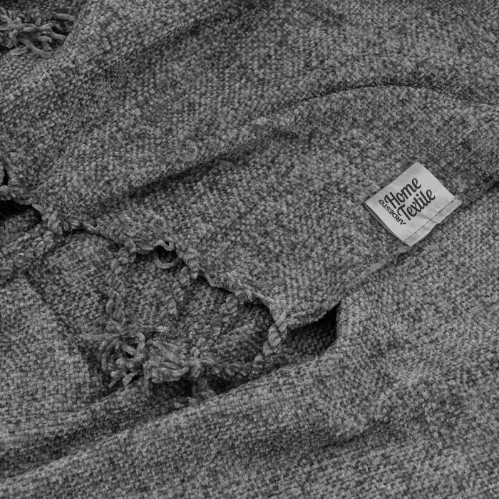 Плед Ardesto Chenille 140х190см, 100% поліестер, сірий темний (ART0203CH) зображення 4
