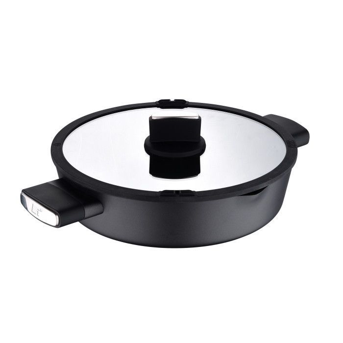 Сотейник Bergner Ion з кришкою 3.37 л (BG-35803-BK)